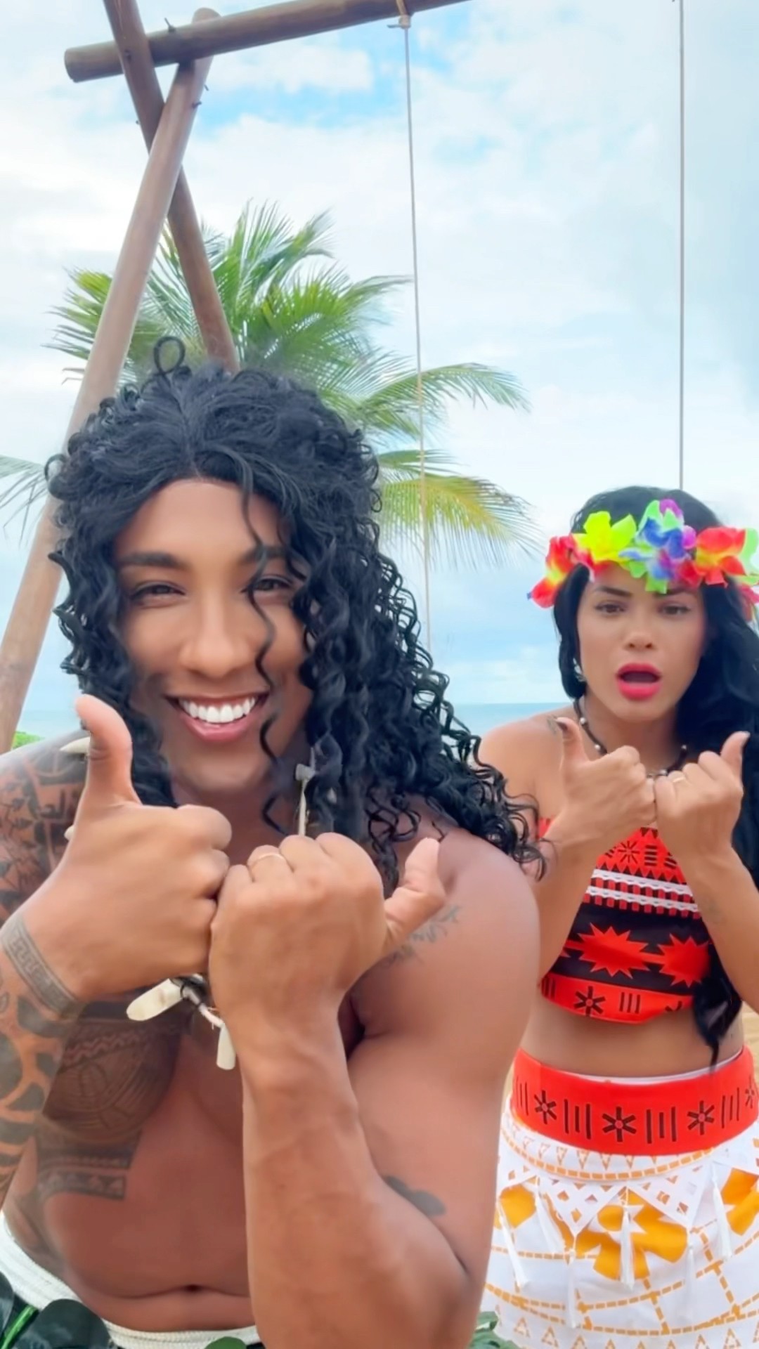 A MOANA sempre perde pro MAUI.@mayca.brasil #magic #challenge #trend #funnymemes #funny #short